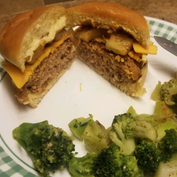 Teriyaki Pineapple Turkey Burgers