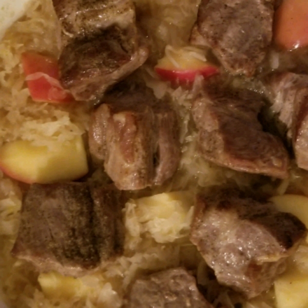 Spareribs and Kraut