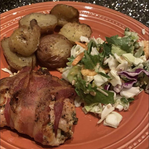Bacon-Wrapped Chicken Stuffed with Spinach and Ricotta
