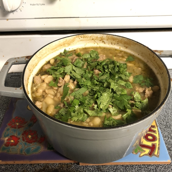 Popa's Simple White Chili