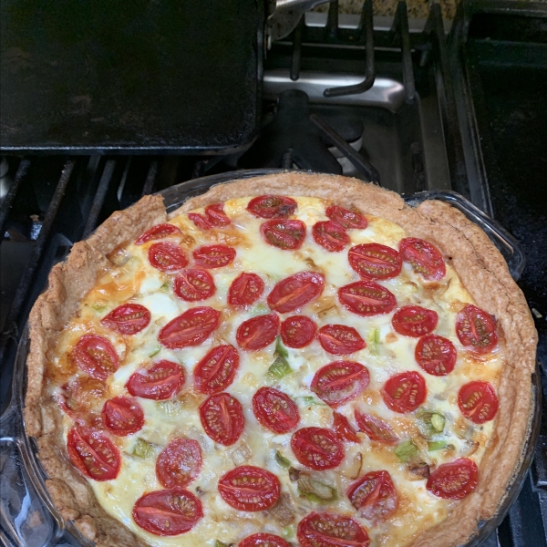 Tomato-Basil Tart