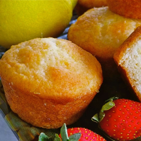 Lemon Yogurt Muffins