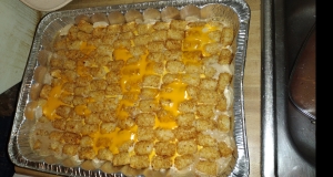 Cheeseburger Casserole with Tater Tots
