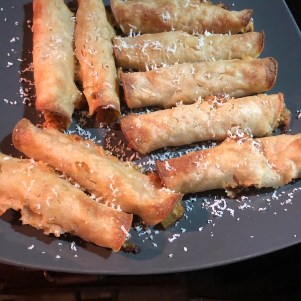 Baked Chipotle Chicken Flautas