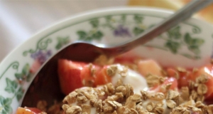 Fruit Salad with Vanilla Yogurt