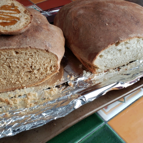 Almond Flour Bread Loaf with Parmesan