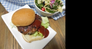 Mozzarella-Stuffed Turkey Burgers