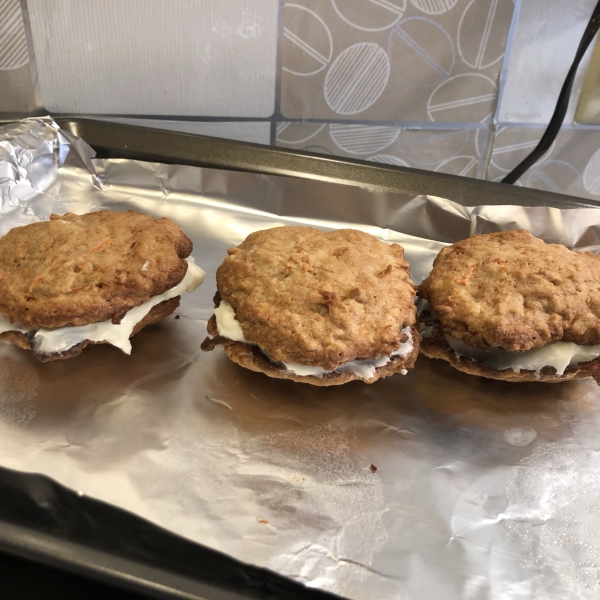 Carrot Cake Cookies with Pineapple