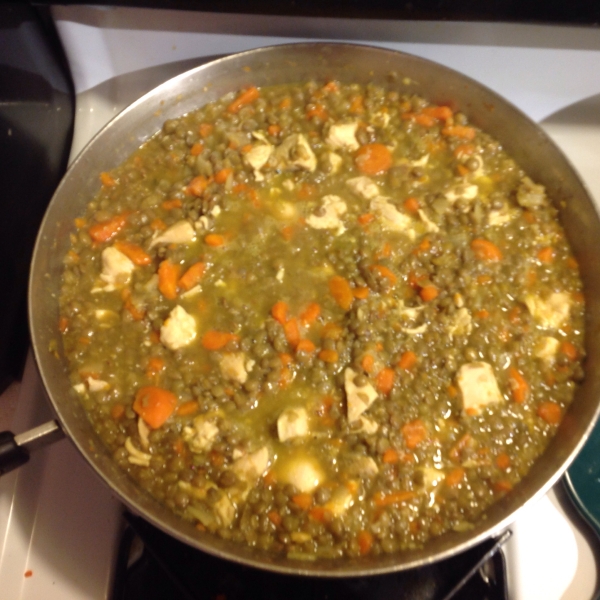 Chicken and Lentils
