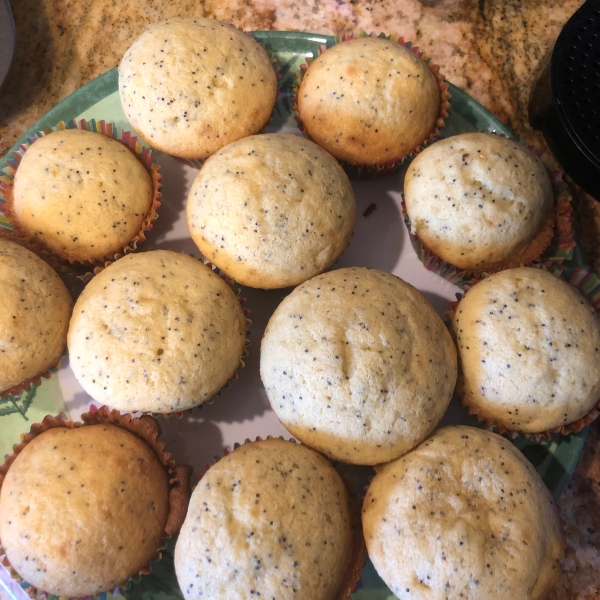 Almond Poppy Seed Muffins
