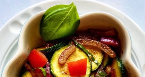 Baby Zucchini Salad