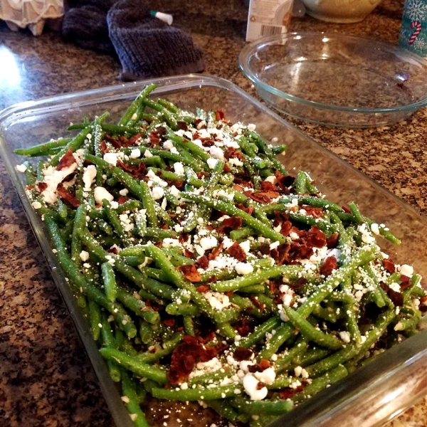 Bacon Feta Beans