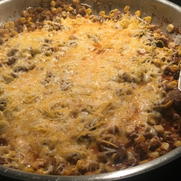 Quick-Fix Beef Burrito Skillet