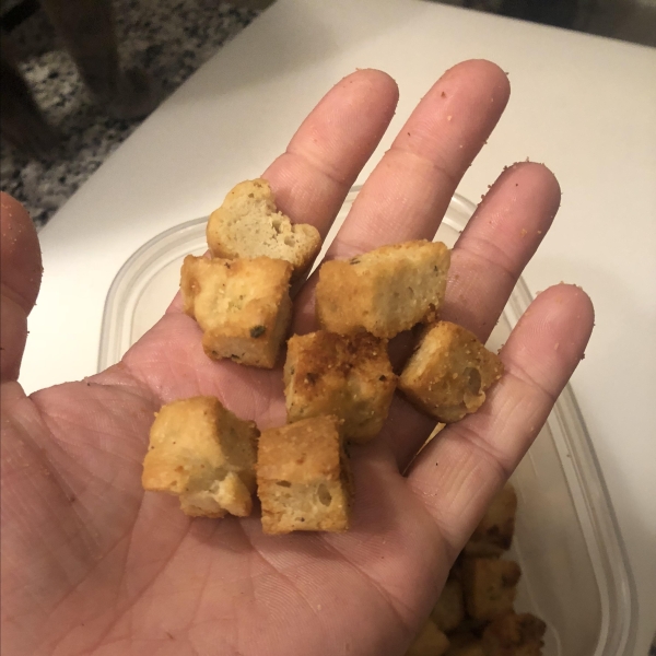 Focaccia Croutons