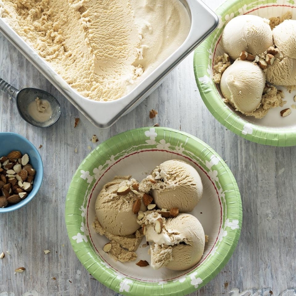 Almond Coffee Ice Cream