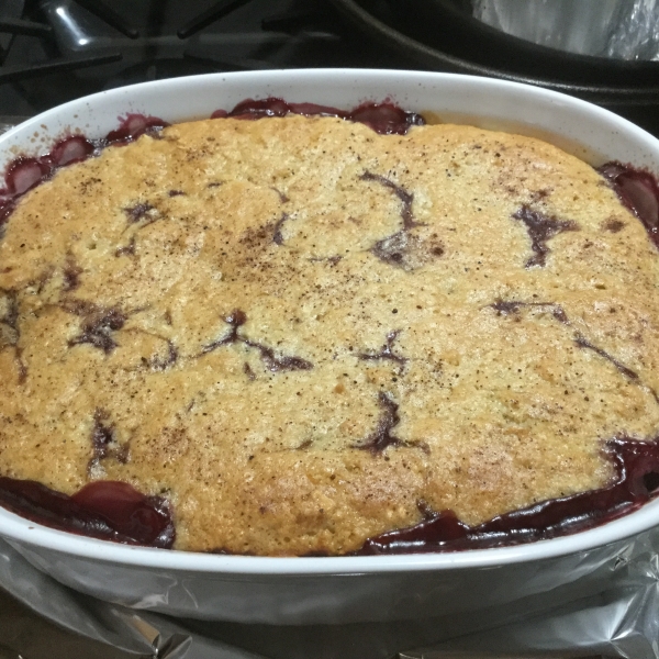 Peach Berry Cobbler