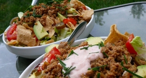 Quick Turkey Taco Salad