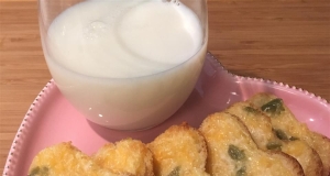 Chile Cheese Triangle Toasts