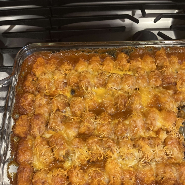 Tater Tot Taco Casserole