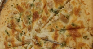 Chicken Alfredo Pizza