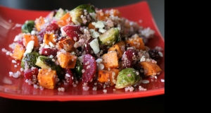 Fall Quinoa Salad with Poppy Seed Dressing