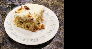 Butterfinger Banana Cake