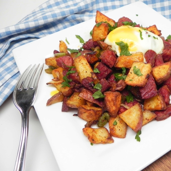 Air Fryer Corned Beef Hash