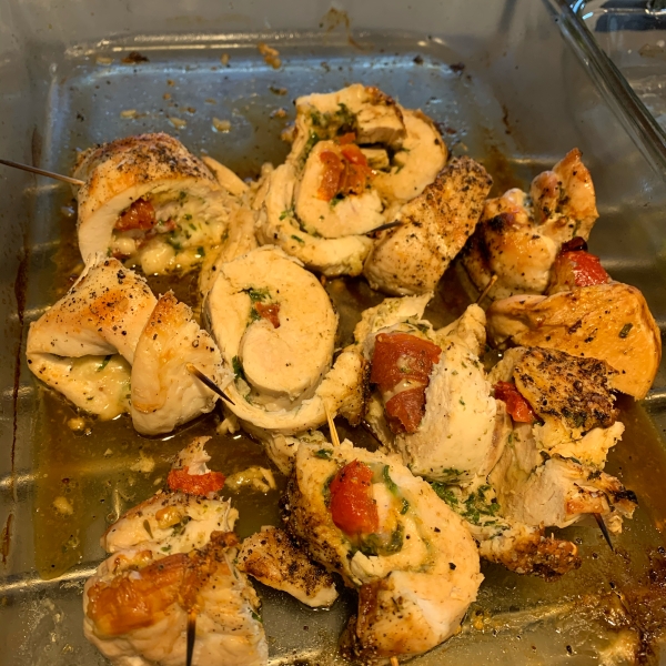 Stuffed Chicken Valentino
