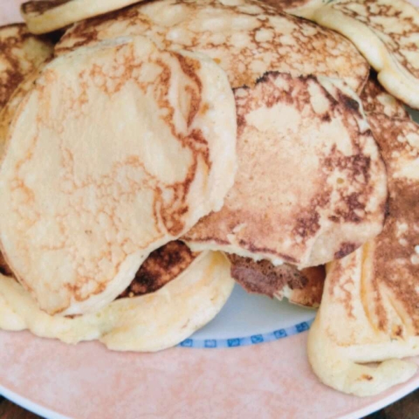 Simple Cottage Cheese Pancakes