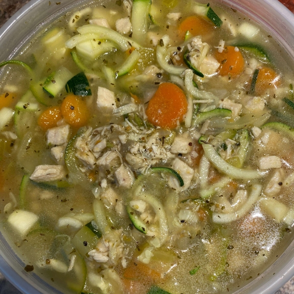 Chicken Zoodle Soup