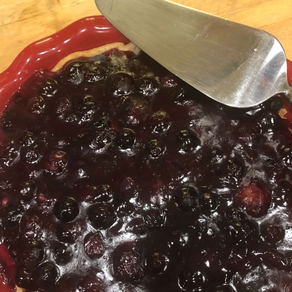Patsy's Half-Baked Blueberry Pie