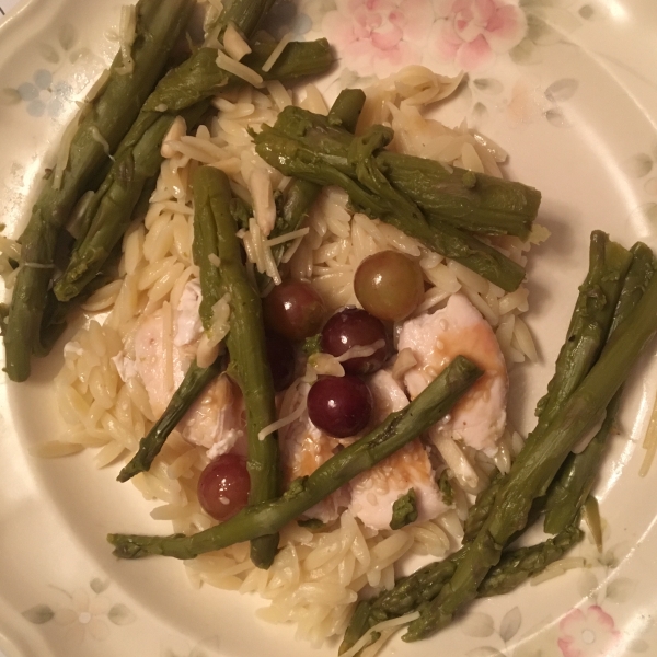 Garlic Chicken And Grapes