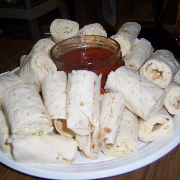 Cheesy Onion Roll-Ups