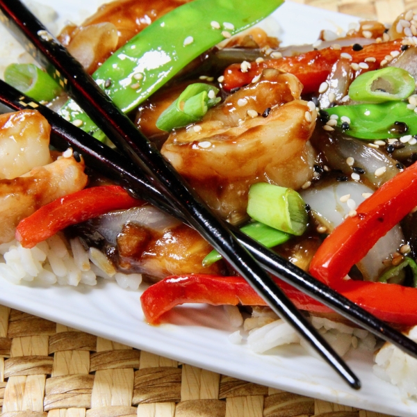 Shrimp and Pineapple Stir-Fry