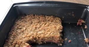 Rhubarb Crunch
