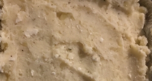 Garlic Herb Feta Cheese Mashed Potatoes