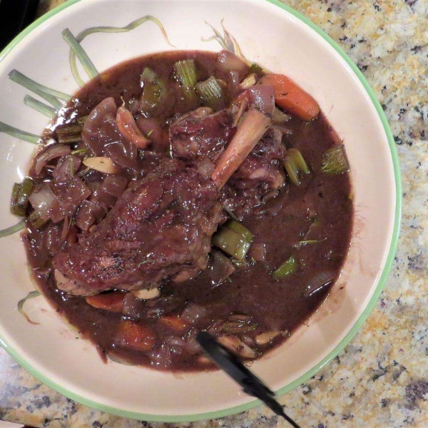 Heavenly Lamb Shanks