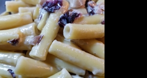 Pasta with Gorgonzola Sauce and Radicchio
