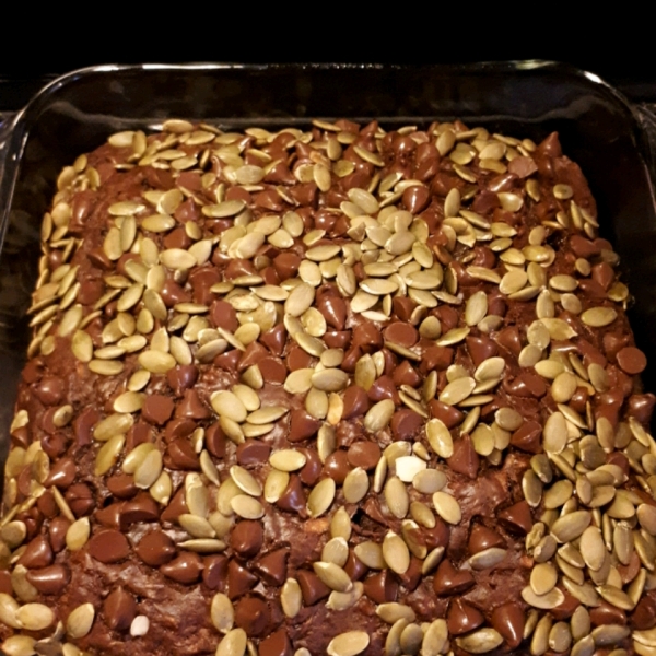 Chocolate Apple Zucchini Picnic Cake