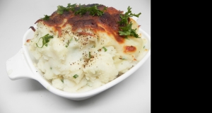 Mashed Potato Casserole with Mozzarella