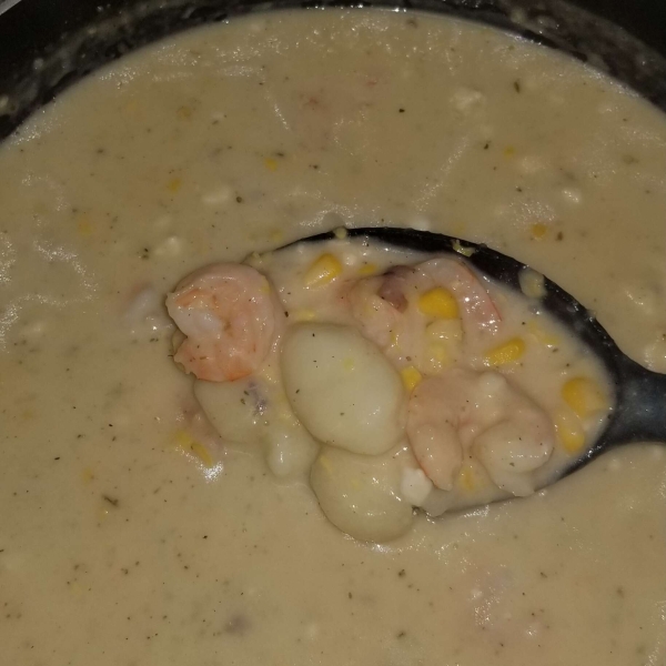 Cheesy Corn Chowder