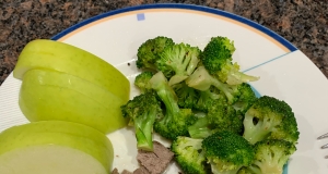 Broccoli with Lemon Butter Sauce