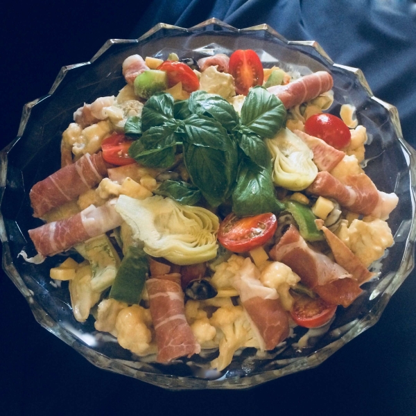 Cauliflower Antipasto Salad