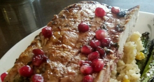 Grilled Lamb Chops with Pomegranate-Port Reduction