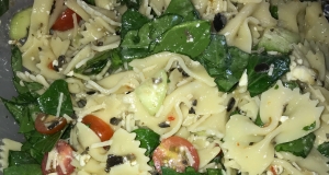 Spinach Pasta Salad