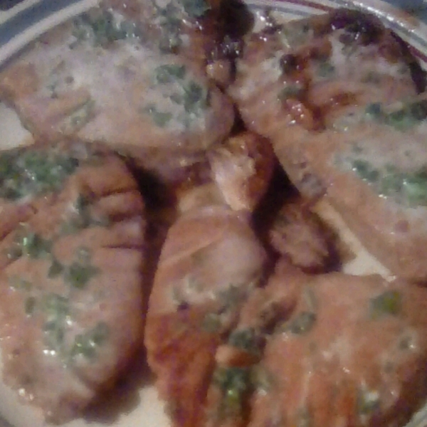 Grilled Lime Cilantro Ahi with Honey Glaze