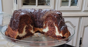 Carrot Bundt Cake with Cream Cheese Filling