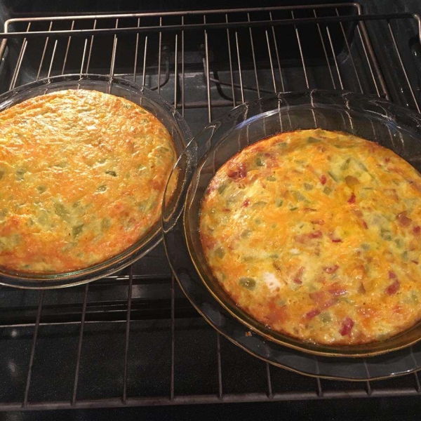 Green Chile Eggs