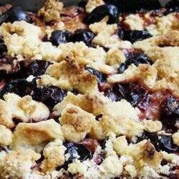 Drozdzowka (Polish Yeast Plum Cake)