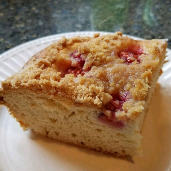 Drozdzowka (Polish Yeast Plum Cake)